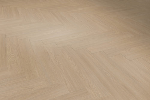 Gerflor Luxury Vinyl Virtuo Acoustic Herringbone Blomma Natural Roomset