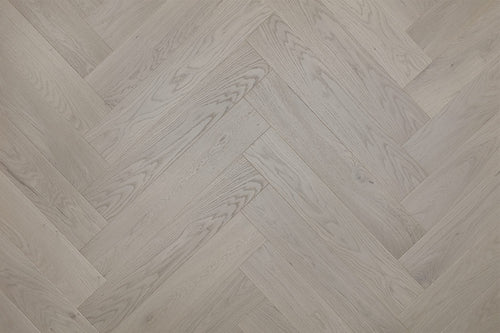 Natura Oak Silver Herringbone Engineered Wood Lacquered RW-NTHB-14-215