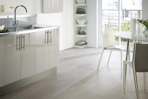 Polyflor Colonia PUR Balmoral Grey Slate Gluedown Luxury Vinyl Tile 4534