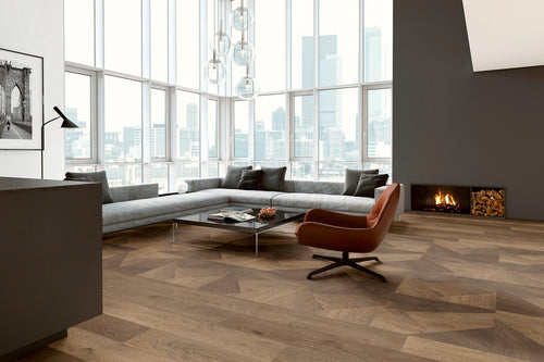 Polyflor Expona PUR Cottage Oak Prisma Gluedown LVT 4117