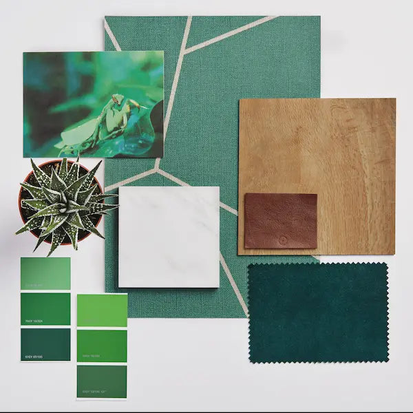 RL01 Spring Oak Green MoodBoard CM