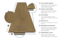 Flooring Supplies 8mm Gingerbread Oak Laminate LM-FP-7-311