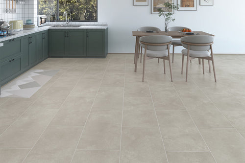 Flooring Supplies Rigid Core Pre-Grout Click Vinyl Flooring Grey Stone Tile LT-3861