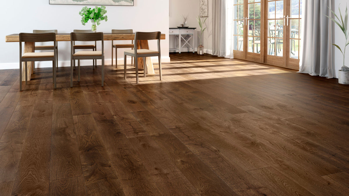 Ironbark Canyon Brown Engineered Wood Matt Lacquer CHI20ENGOAKCAN