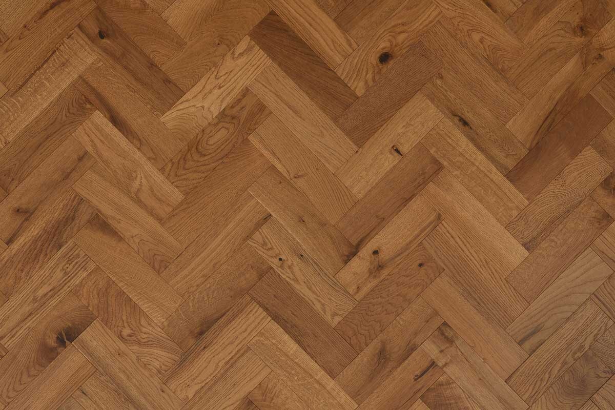 Natura Engineered Rustic Herringbone Caramel ENG-NTHB-10-3623