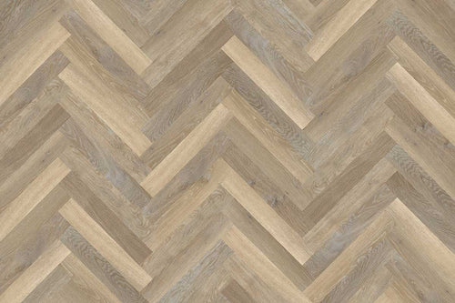 Karndean Knight Tile Lime Washed Oak Gluedown Herringbone SM-KP99