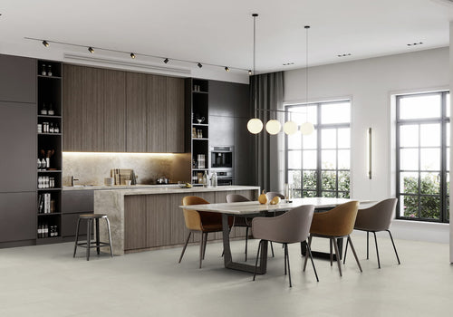 Should I install my floor underneath kitchen units?