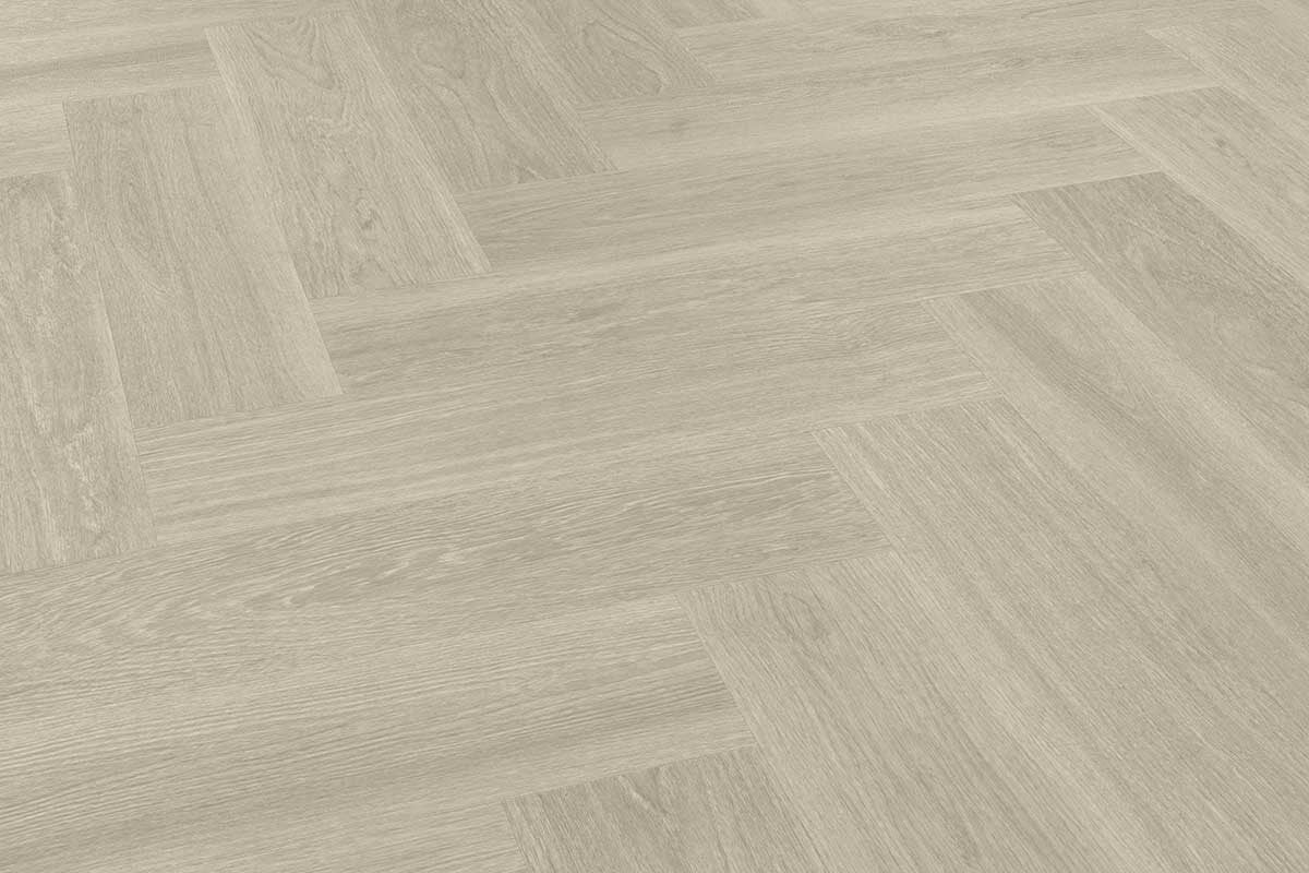 Karndean Van Gogh Grey Brushed Oak Gluedown Herringbone LVT SM-VGW120T