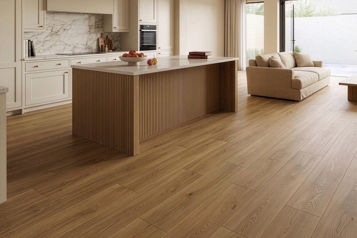 Flooring Supplies Rigid Core Click Vinyl Flooring Classic Oak Plank VIN-CLIC-FPL-5000
