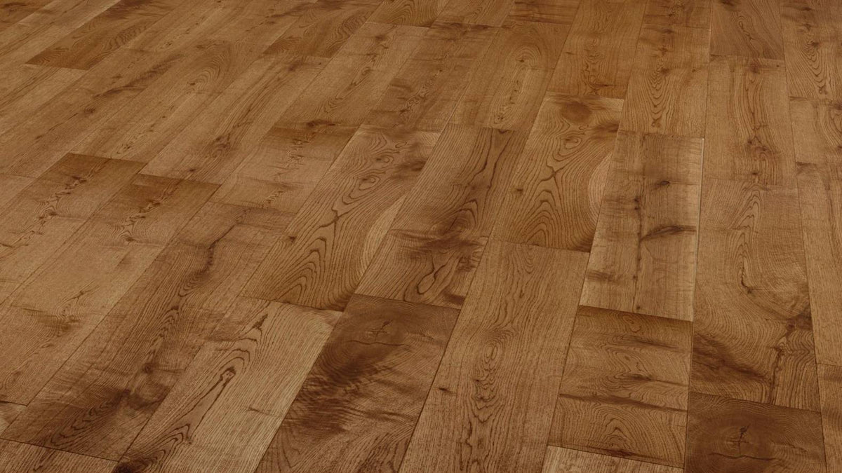 Natura European Oak Bronze Antique Solid Wood Matt Lacquer CLEOAKBRO150