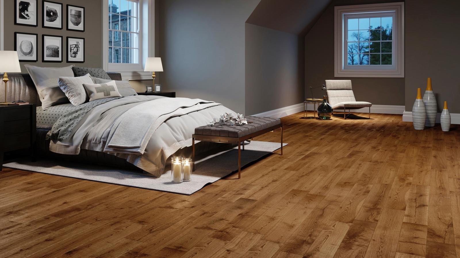 Natura 18mm x 150mm European Oak Bronze Antique Solid Wood Matt Lacquer CLEOAKBRO150