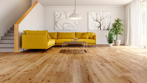Natura 18mm x 150mm Oak Solid Wood Satin Lacquer CLEOAKBCD150