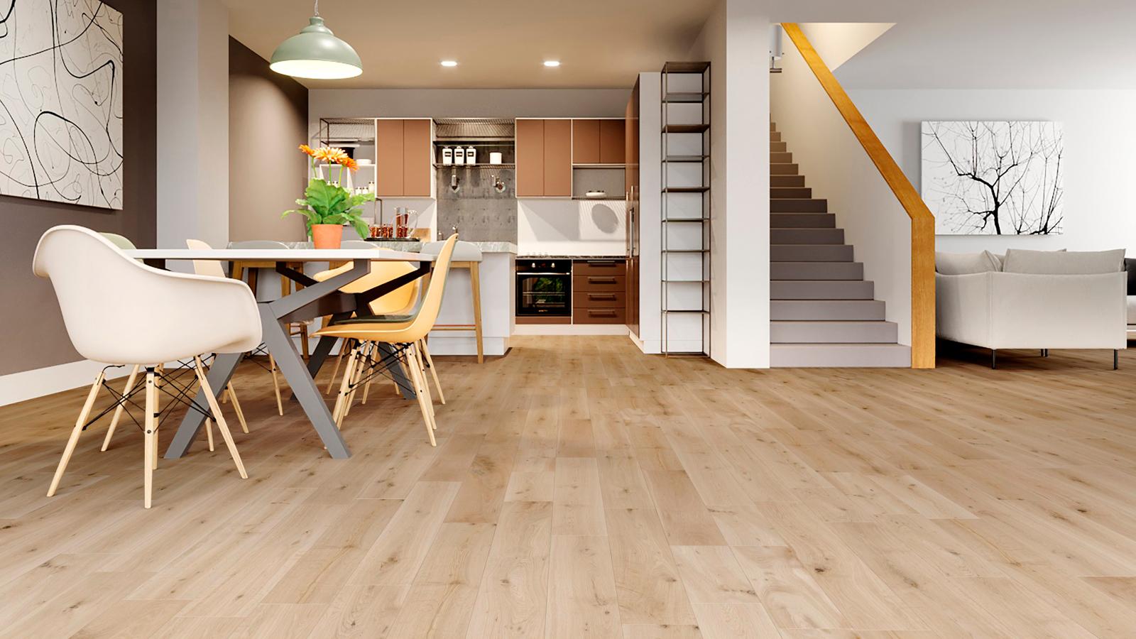 Natura 18mm x 150mm Oak Solid Wood Unfinished CLEOAKUNF150