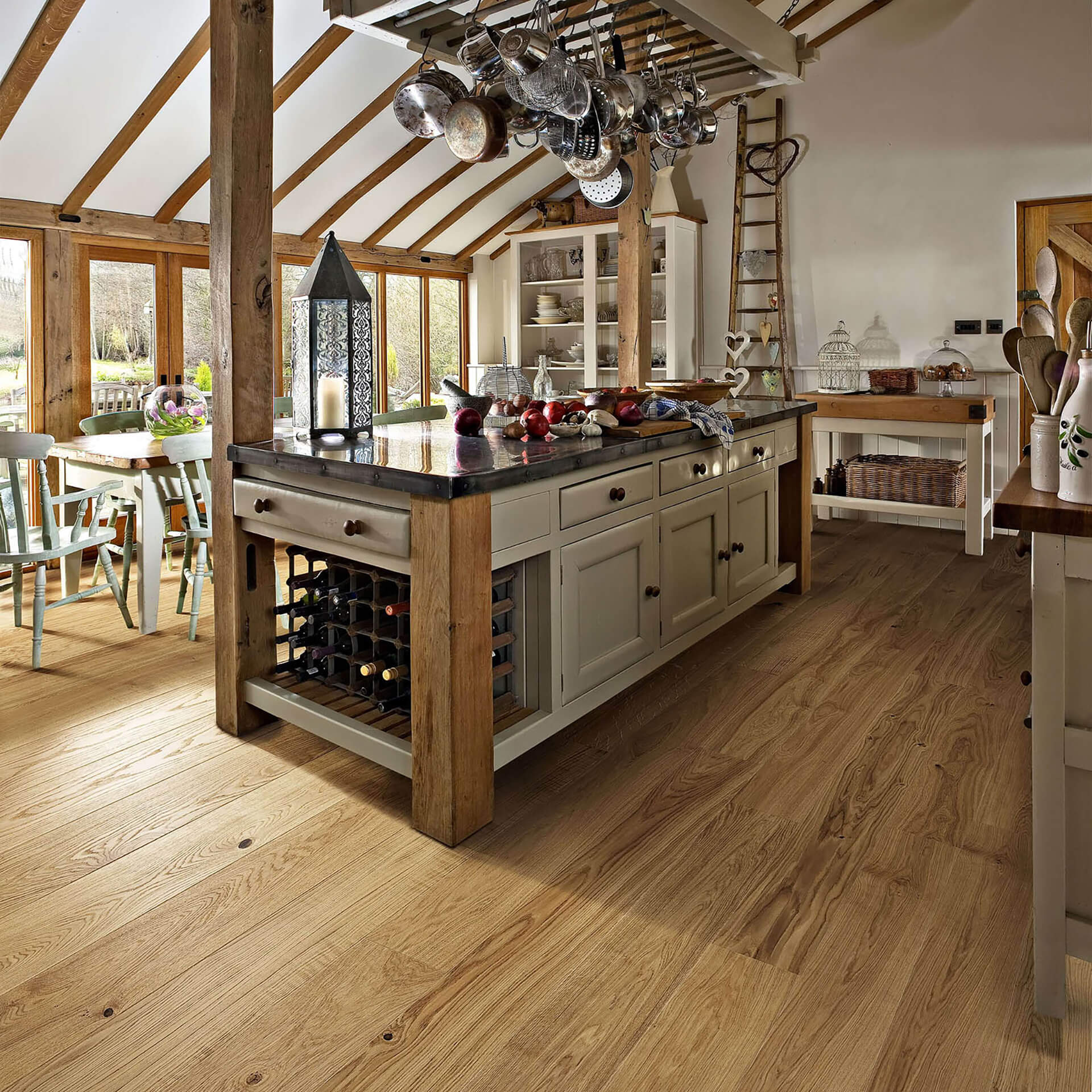 Kahrs Cornwall Oak Rustic Brushed Engineered Wood Matt Lacquer 151L8AEK09KW240