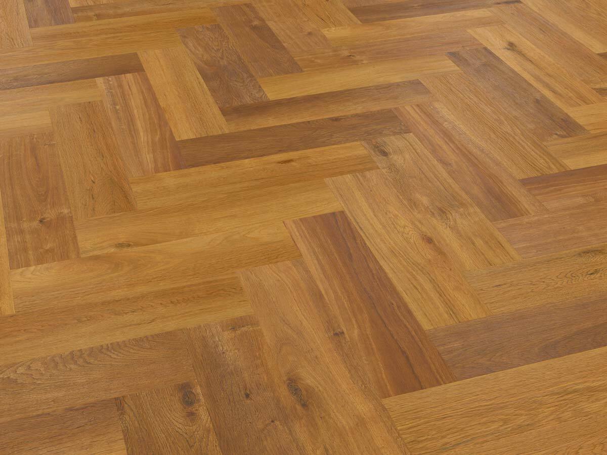 Karndean Van Gogh Classic Oak Gluedown Herringbone LVT SM-VGW86T