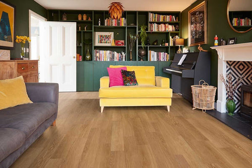Karndean Knight Tile Honey Limed Oak Gluedown LVT KP155