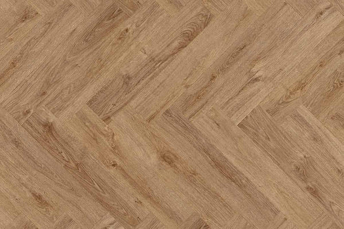 Moduleo LayRed 65837 Herringbone Standford Oak Flooring Built-in Underlay MODLR49157HB