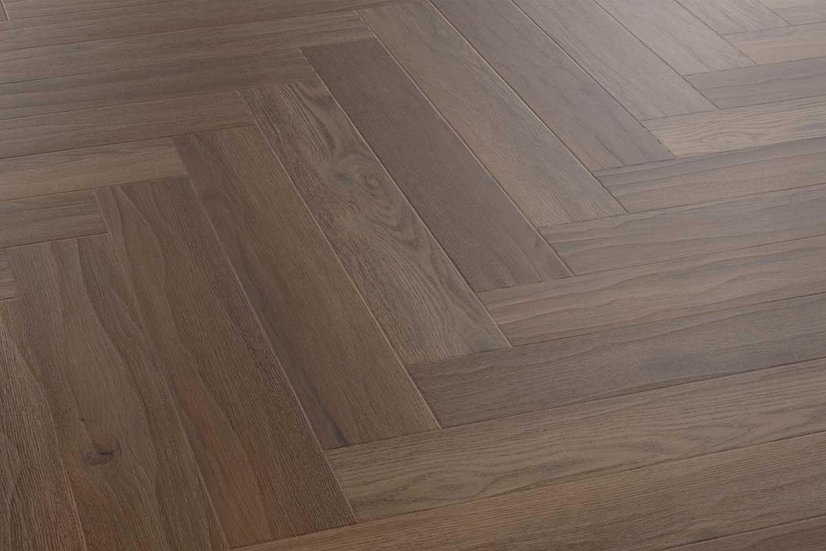 Karndean Art Select Serrano Oak Gluedown Herringbone Luxury Vinyl SM-RL28