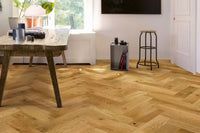 Quick-Step Disegno Gower Oak Matt Herringbone Engineered Wood Flooring DIS3201T