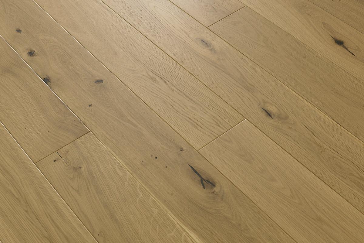 Natura 14mm x 180mm St Lucia Oak Cream Engineered Wood Matt Lacquer