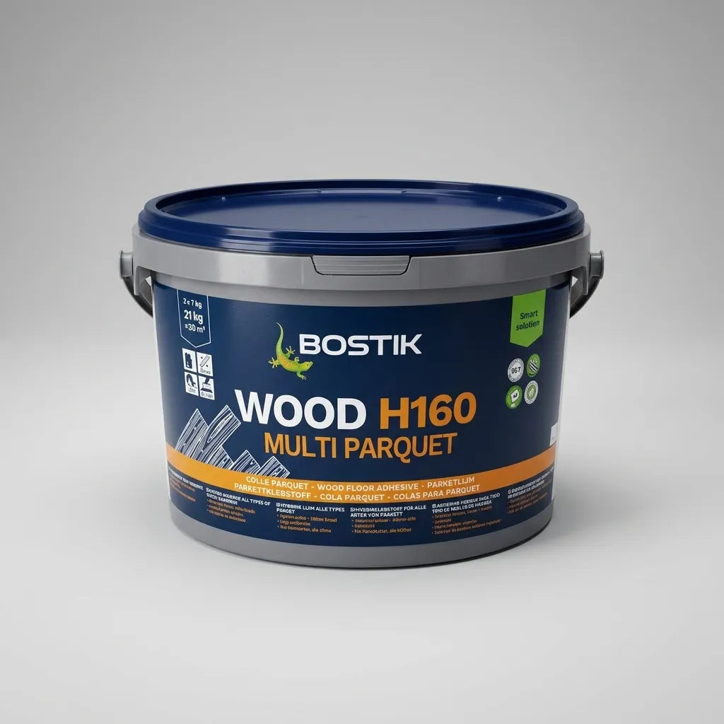 Bostik Wood H160 Multi Parquet Wood Floor Adhesive 14KG 30630646