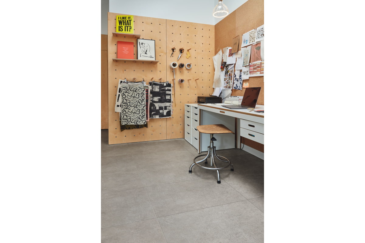 Karndean Art Select Cambric Stone Gluedown Luxury Vinyl Tile LM46