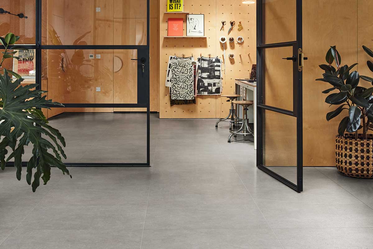 Karndean Art Select Cambric Stone Gluedown Luxury Vinyl Tile LM46