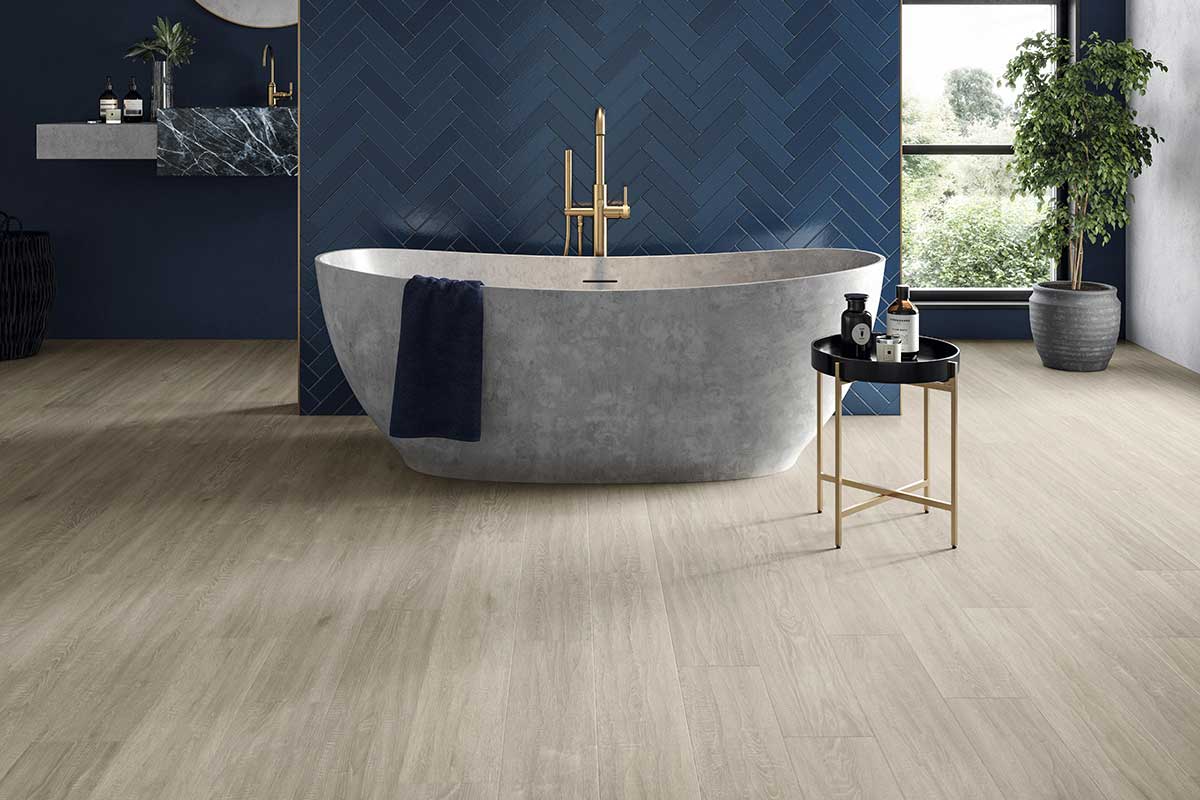 Karndean Art Select Canvas Oak Gluedown Plank Luxury Vinyl RL34