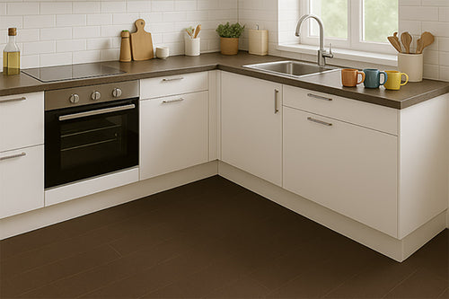 Natural Cork 9.5mm Click Flooring Brown CRK-G-9-3105