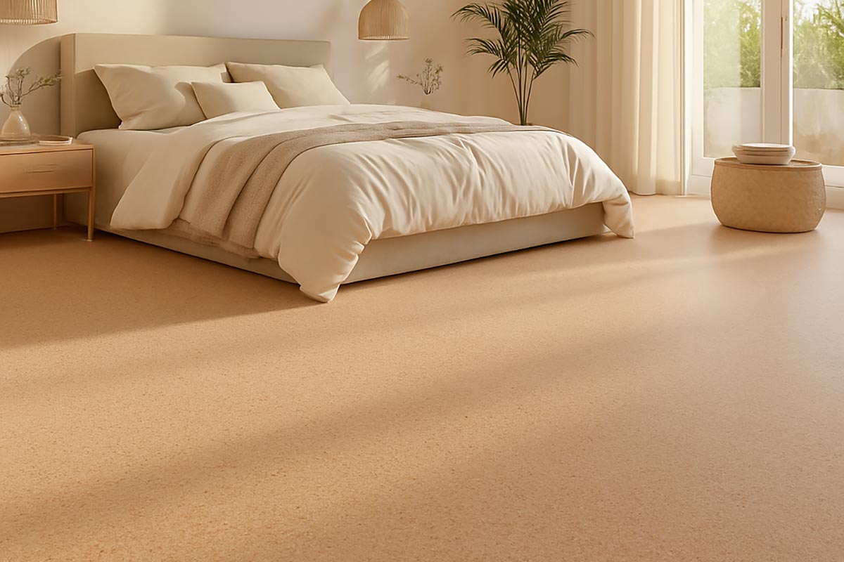 Natural Cork 9.5mm Click Flooring Cream CRK-G-9-3104