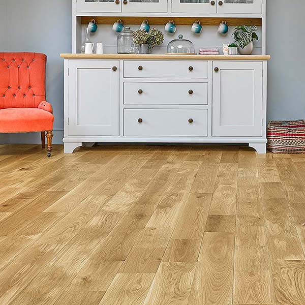 Natura 18mm x 150mm Warm Solid Wood Brushed & Oiled SRW-NT-18-501