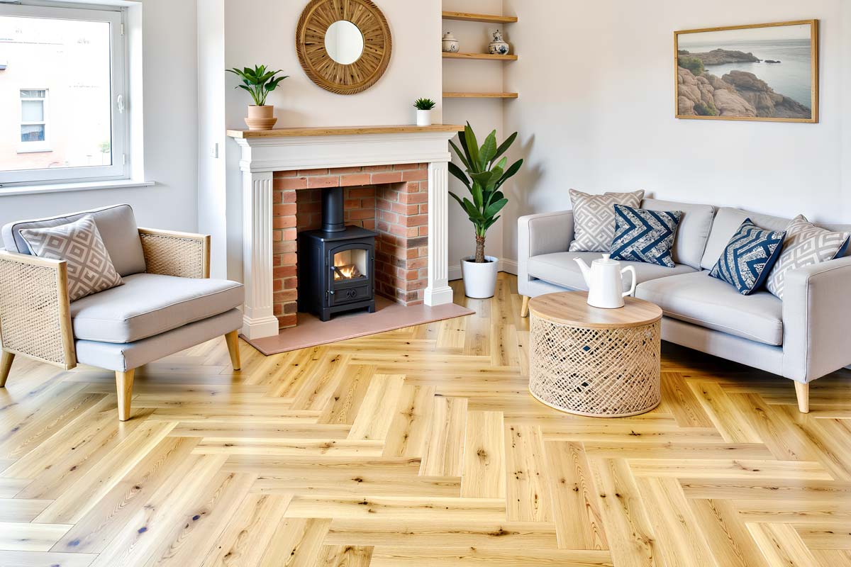 Natura Classic Natural Oak Engineered Wood Matt Lacquer 150-14HB-L-HU