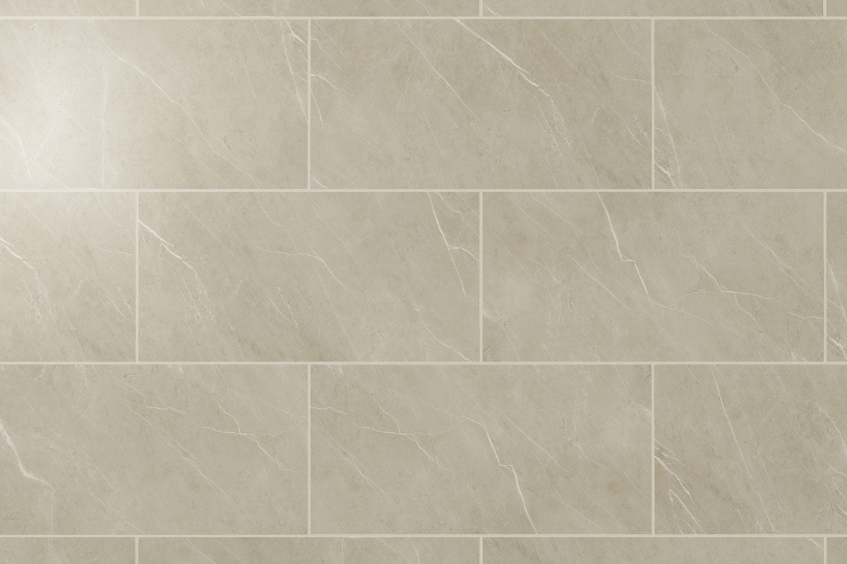 Flooring Supplies Rigid Core Pre-Grout Vinyl Stone Built-in Underlay LT-3859