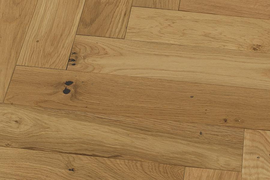 Natura Engineered Herringbone 20mm x 90mm Natural Brushed & Oiled 90-BUVO-XU