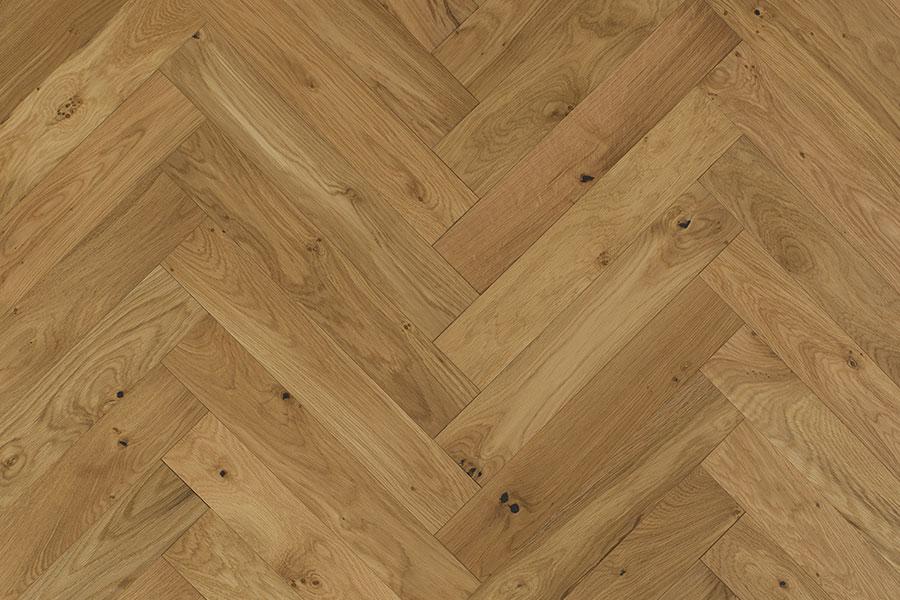 Natura Engineered Herringbone 20mm x 90mm Natural Brushed & Oiled 90-BUVO-XU