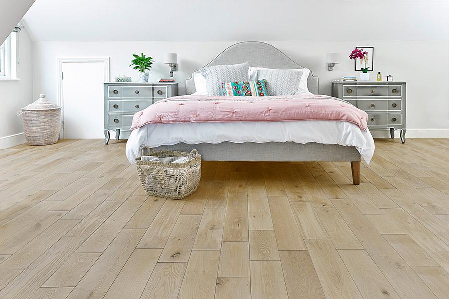 Natura 18mm x 150mm Pearl Rustic Solid Wood Brushed & Lacquered SRW-NT-18-503
