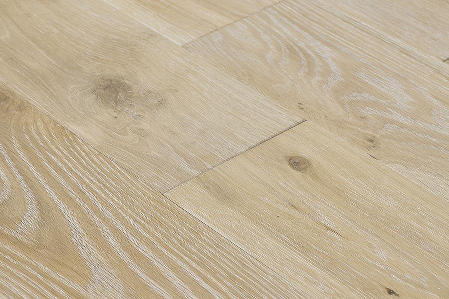 Natura 18mm x 150mm Pearl Rustic Solid Wood Brushed & Lacquered SRW-NT-18-503