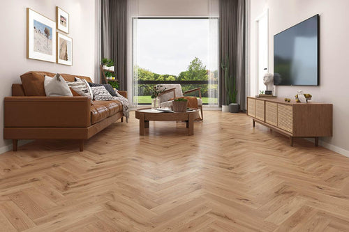 Natura 18mm x 90mm Rustic Oak Solid Wood Natural Brushed & Oiled SOL-NTHB-14-3680