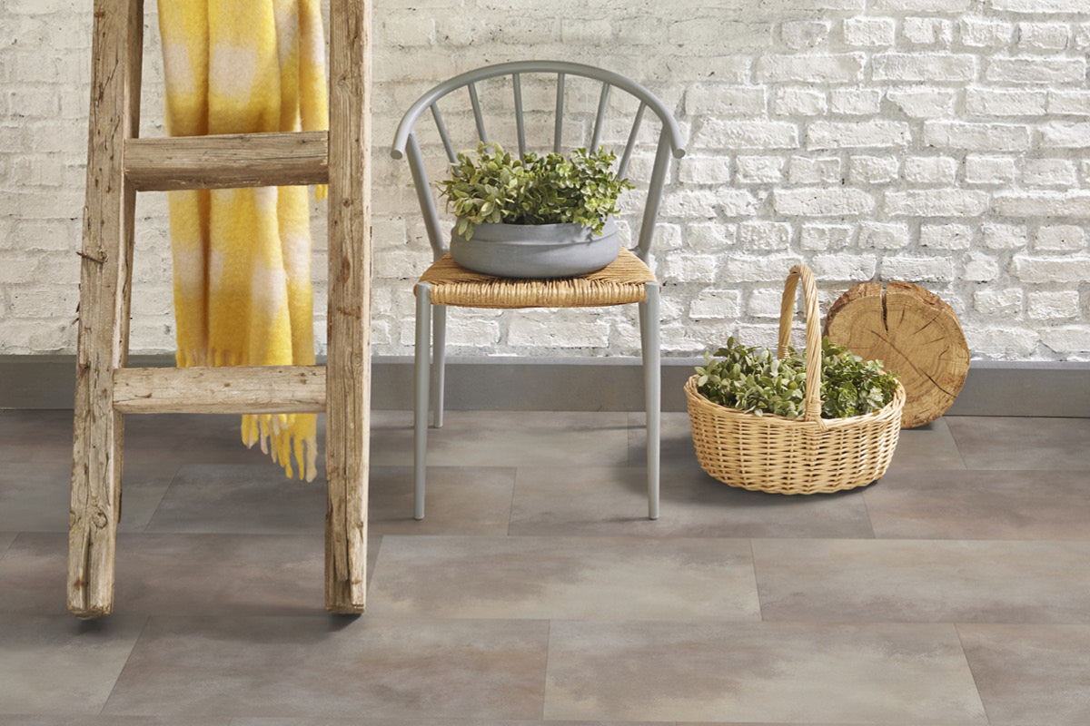 Gerflor Virtuo 55 Acoustic Acuarela Taupe Click Luxury Vinyl Tile 39071476