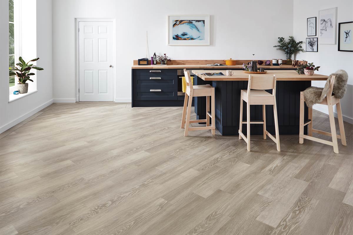 Karndean Knight Tile Grey Limed Oak Rigid Core LVT SCB-KP138-6