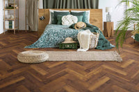 Krono Herringbone Beige Laguna Oak 8mm Laminate 8HBK411