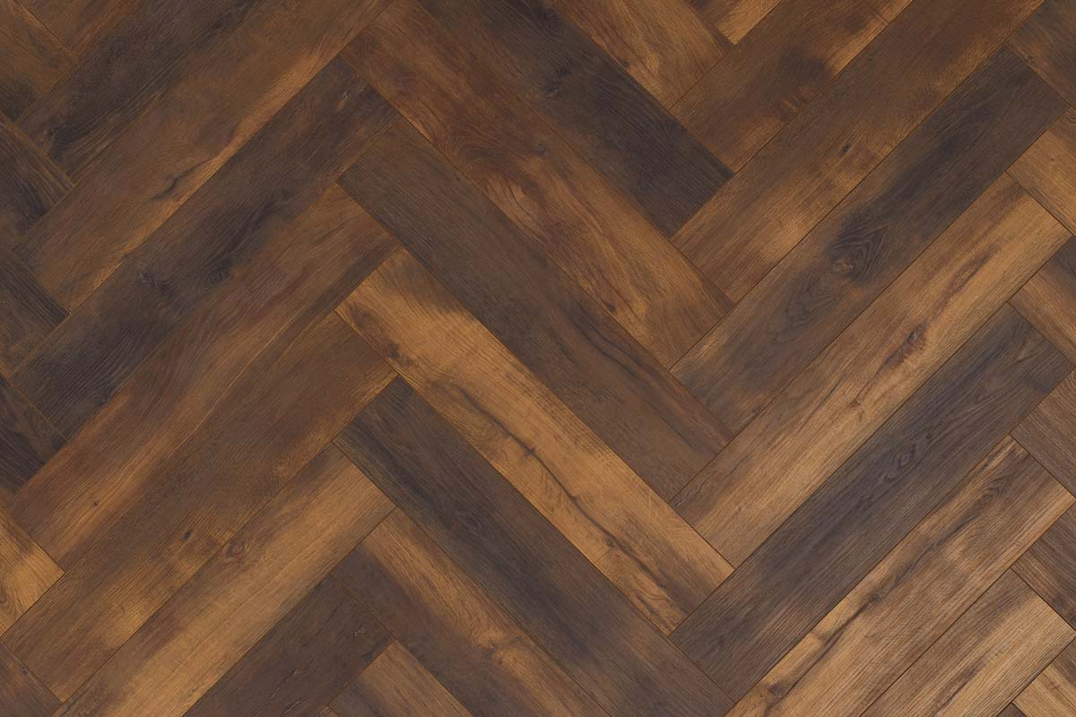 Krono Herringbone Beige Laguna Oak 8mm Laminate 8HBK411