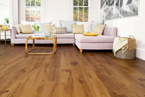 Natura 14mm x 180mm Oak Tawny Brown Engineered Wood Brushed Matt ENG-NT-14-3688