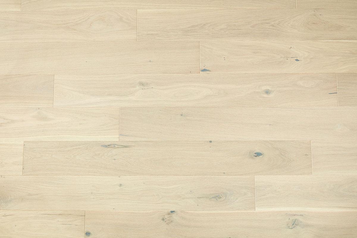 Natura 14mm x 130mm Country Whitewashed Rustic Oak Engineered Wood Brushed & Lacquered RW-NT-14-204