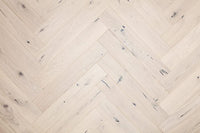 Natura Oak Pearl Herringbone Engineered Wood Lacquered RW-NTHB-14-218
