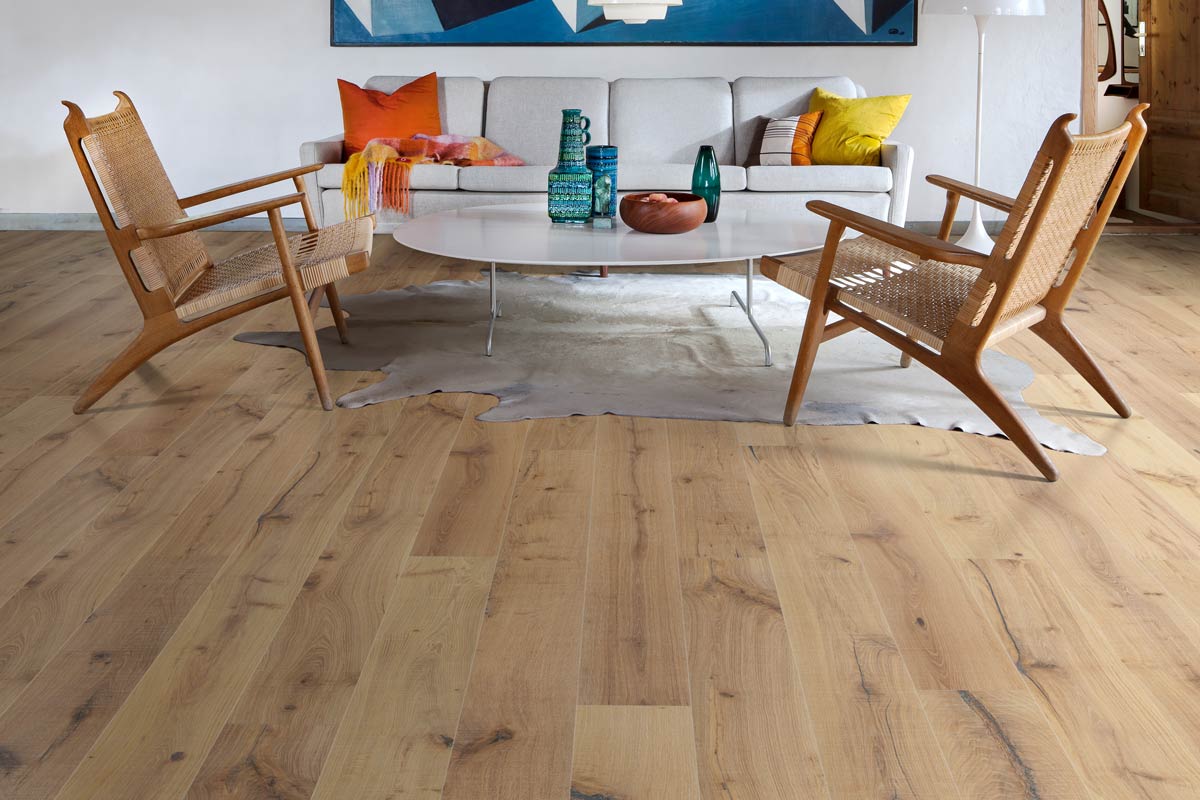 Kahrs Old Town Oak Calce Engineered Wood Natural Oil 141140185