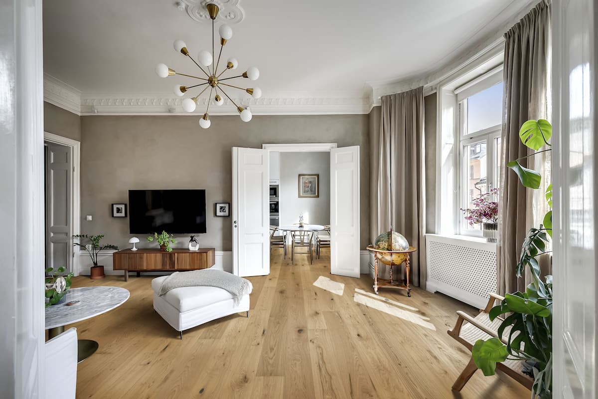 Kahrs Flora Oak Aster Engineered Wood Natural Oil 131246220