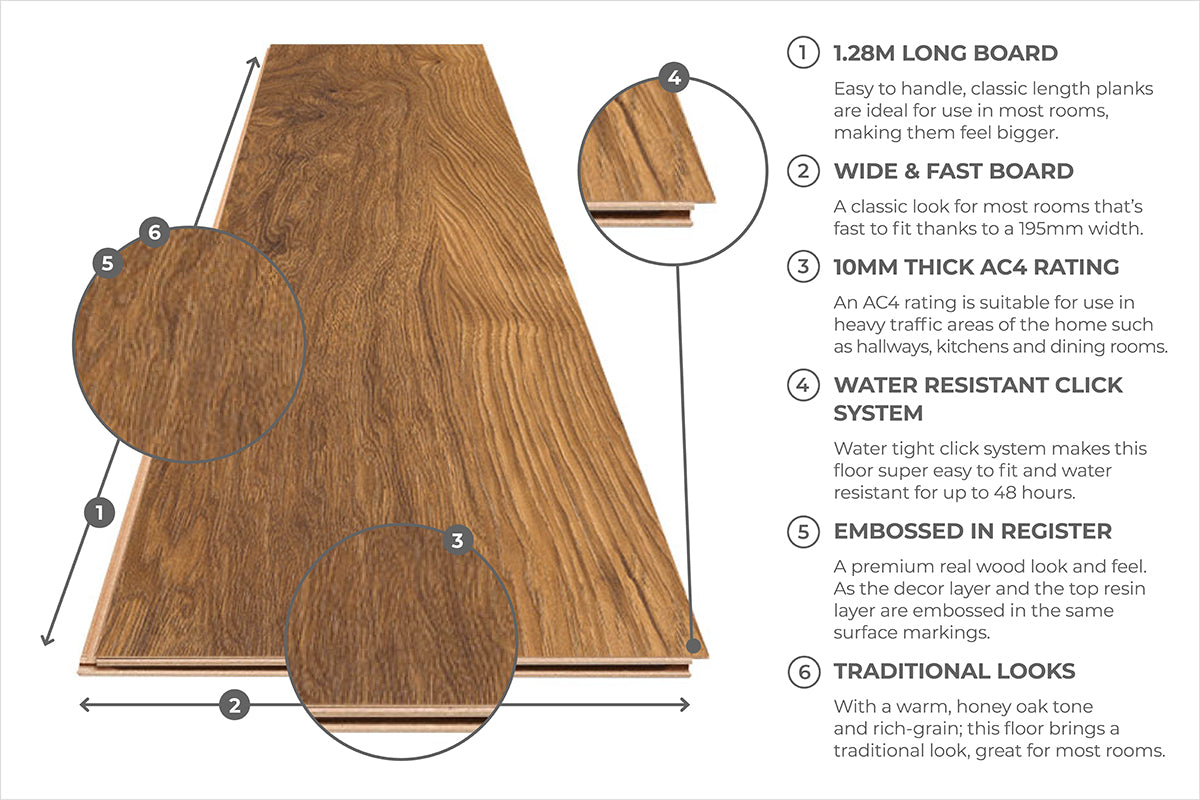 Krono Vintage Classic Appalachian Hickory Laminate EXHC8155