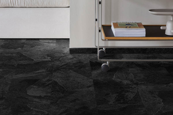 Moduleo LayRed 70999 Mustang Slate Luxury Vinyl Tile Built-in Underlay MODLR41150ST