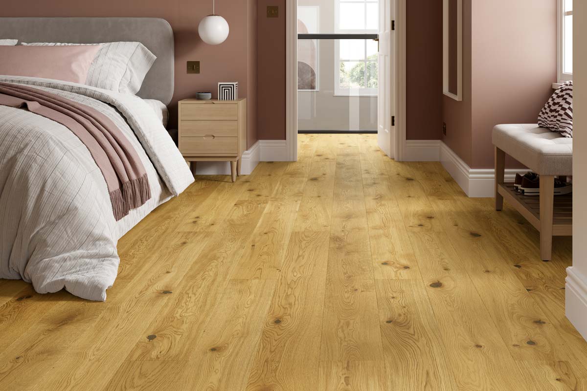 Natura Engineered Rustic Oak 14 x 180 Asher Brushed Ultra Matt Lacquered ENG-NT-14-3360